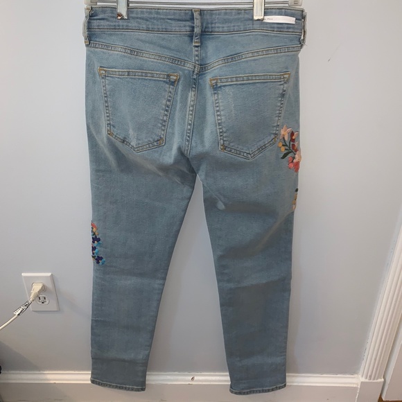 Anthropologie Embroidered Jeans - Picture 6 of 6